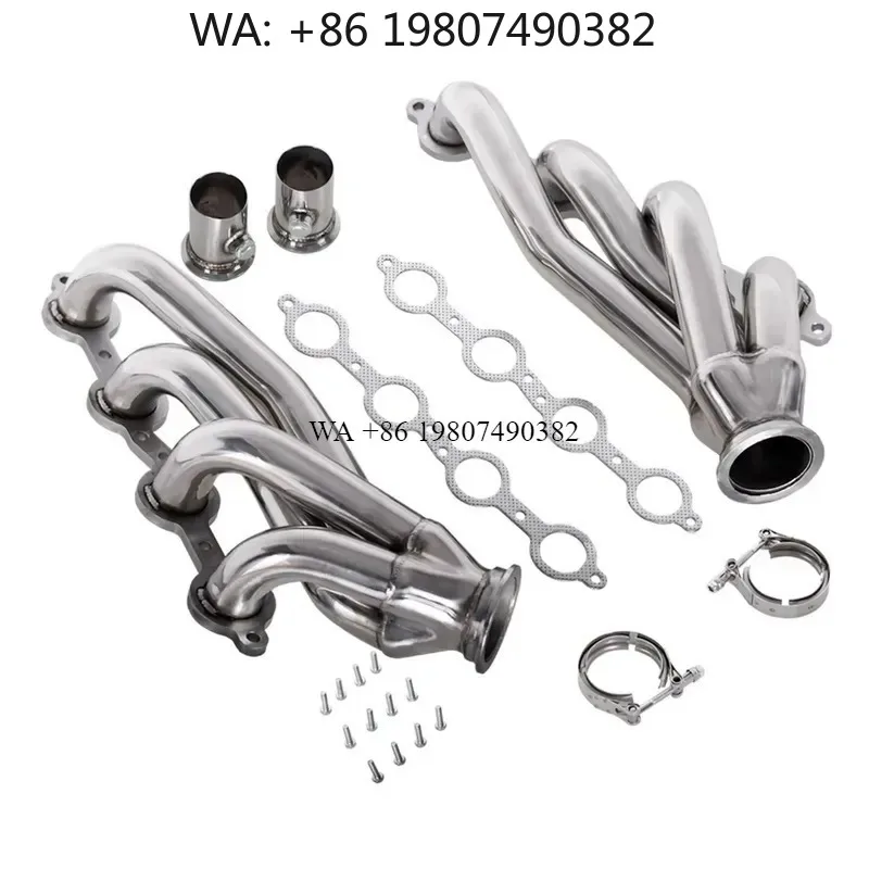 wmwmnu Stainless Steel Exhaust Manifold Banana Kit for C10 LS1 LS2 LS3 LS6 OLIVER Car Modification Parts