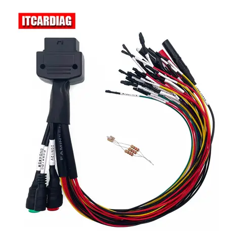 Newest Breakout Tricore Cable Full Protocol OBD2 Jumper Cable ECU Chip Tunning Tools for MPPS KESS V2 ECU Programming Bench Work