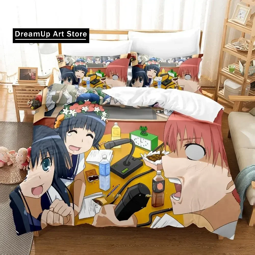 Fashion Anime A Certain Scientific Accelerator Bedding Set Single Twin Full Queen King Size Bed Set Adult Kid Bedroom Duvetcover