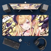 Accessori per PC Speed, tappetino per mouse My Dress-Up Darling, tappetino da tavolo, tappeto Marin Kitagawa, 900x400mm, stampa HD, tappeto da gioco in gomma 24