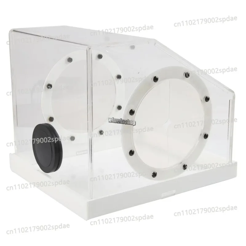 Dental Laboratory Dust Protector Box Sanding Polishing Enclosure Case For Denture Fabrication Technician Workshop Tools