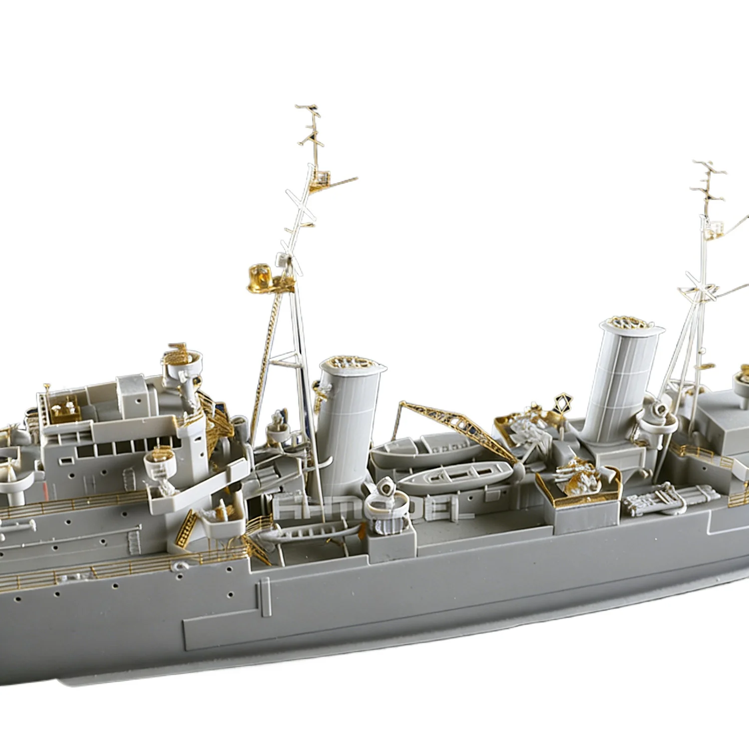 1/350 Simulazione Banshee Cruiser Modello di assemblaggio 44.6 cm Navi squisitamente dettagliati Modello statico Nave giocattolo Ornamento Modello di nave da guerra