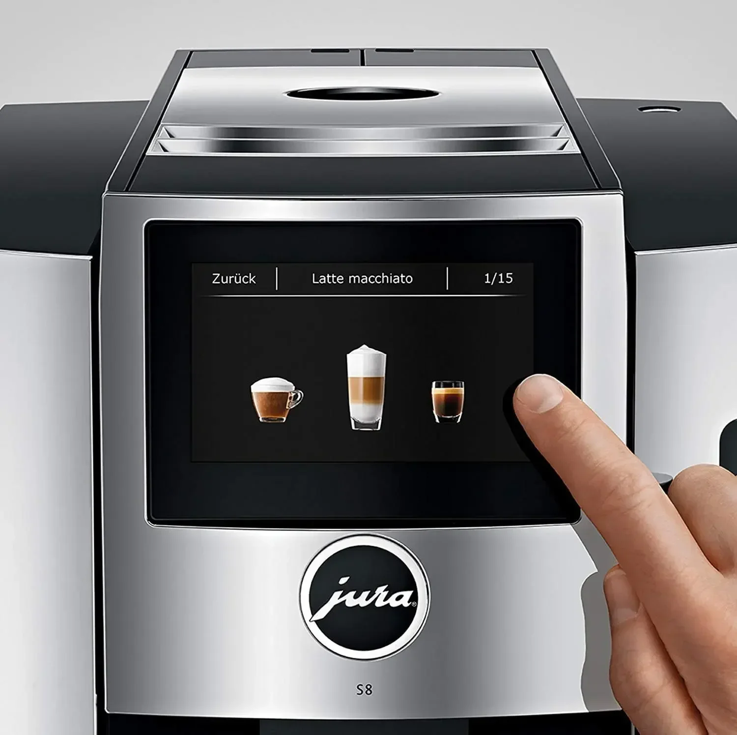 Jura S8 15212 Automatic Coffee Machine w/PEP 64oz Capacity Programmable