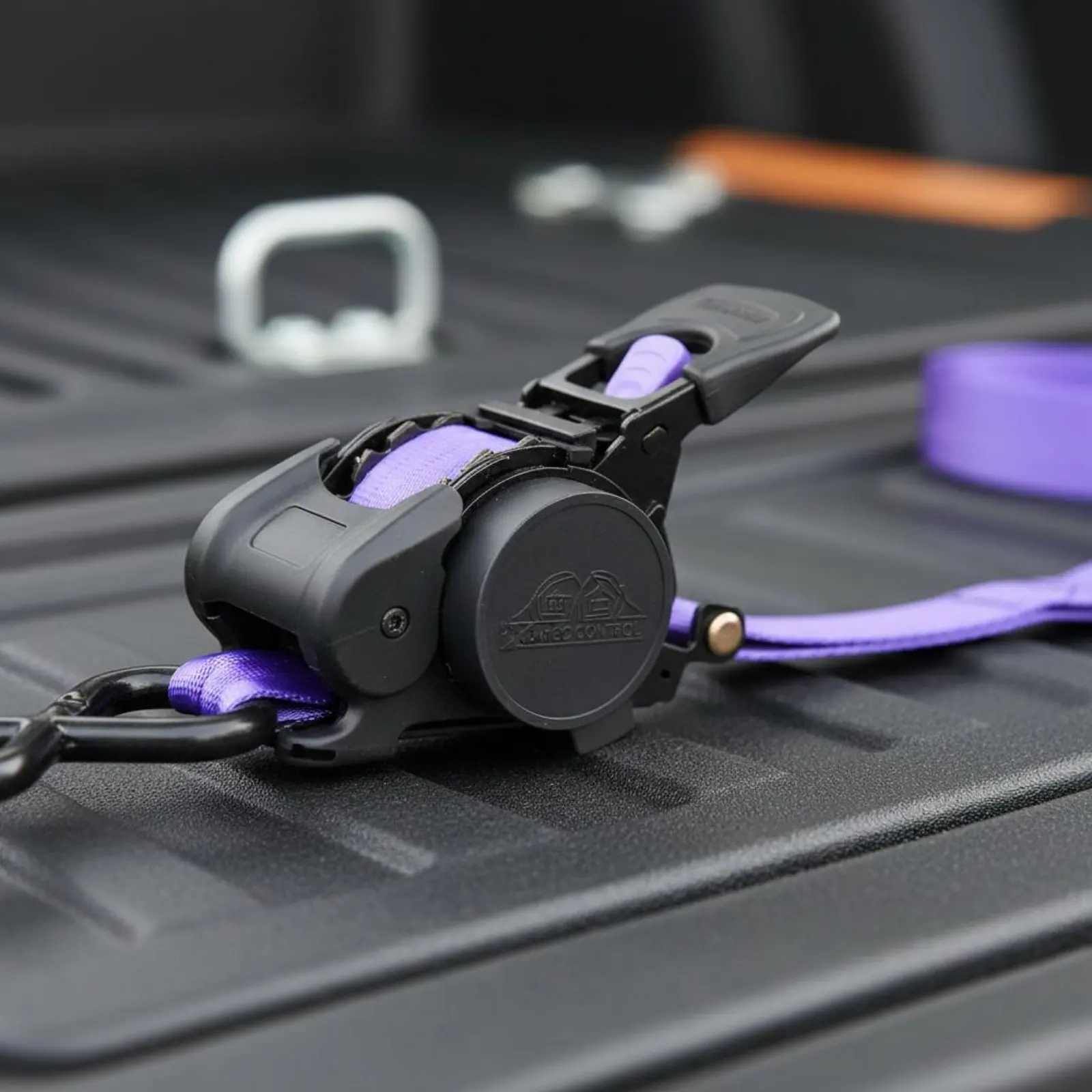 Picture 7: Automatic-Retracting Load Strap Wear-Resistant Retractable Ratchet Strap Long-Lasting for Car