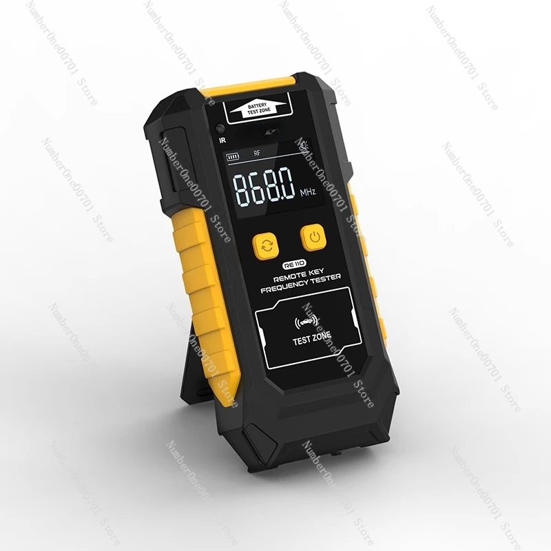 

Car key frequency detector, button battery remote control, infrared signal quality tester