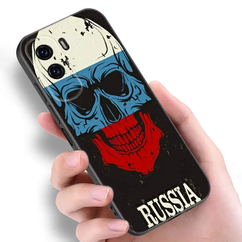 Russia Russian Flags Emblem Phone Case For Huawei Honor 70 90 Lite X40 GT X50 i X5 X6A X6S X7A X8A X8B X6 X7 X8 X9 4G X9A X9B 5G