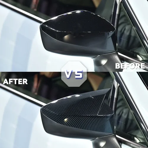Imagen 2 del producto Para Toyota GT 86 GT86 Subaru BRZ 2012-2020 ABS fibra de carbono puerta lateral cubierta de espejo retrovisor adornos accesorios exteriores de coche