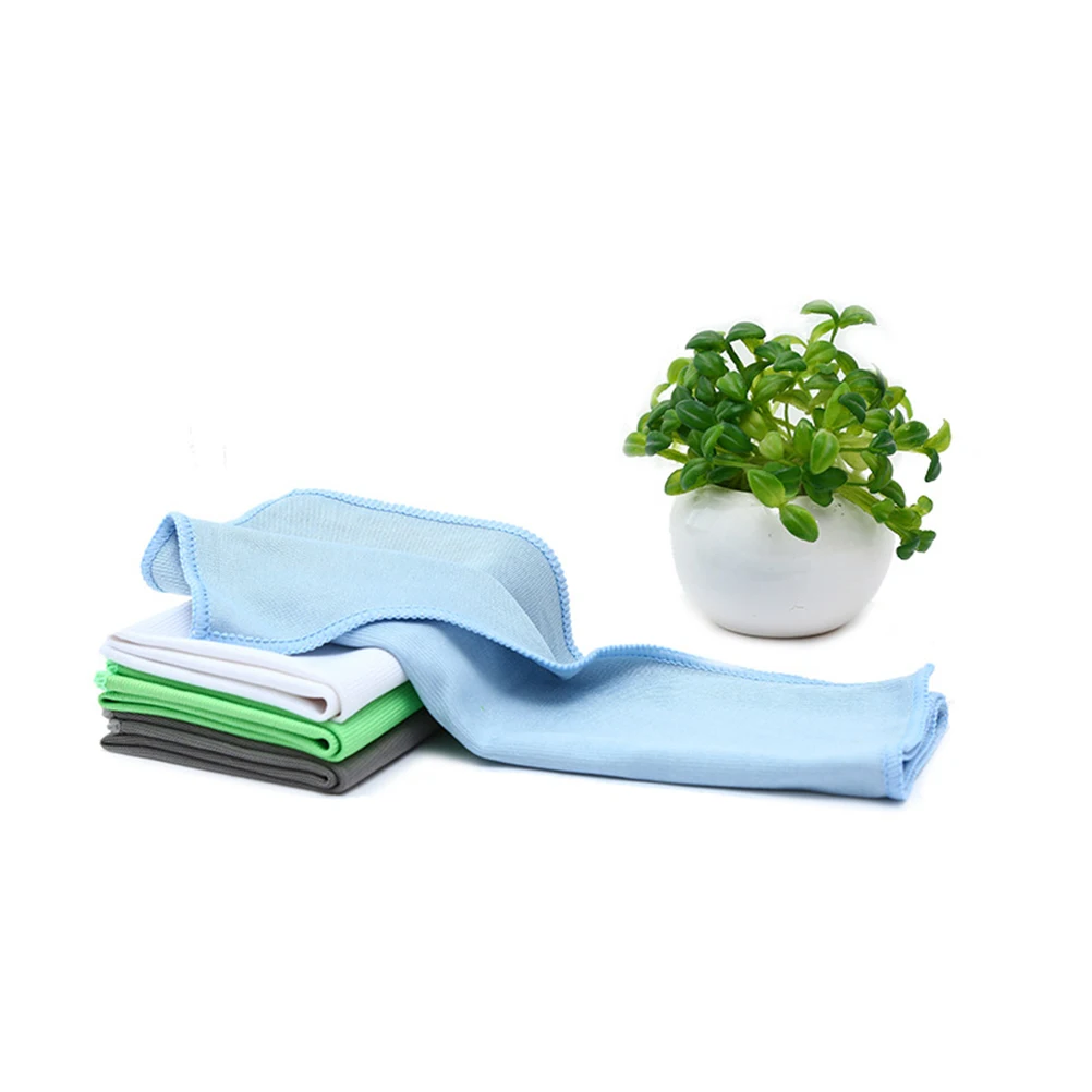 

4 Pcs Microfiber Cleaning Cloths Premium Towels for Car Window Laptop Glass Drying Dust Free Multi Purpose