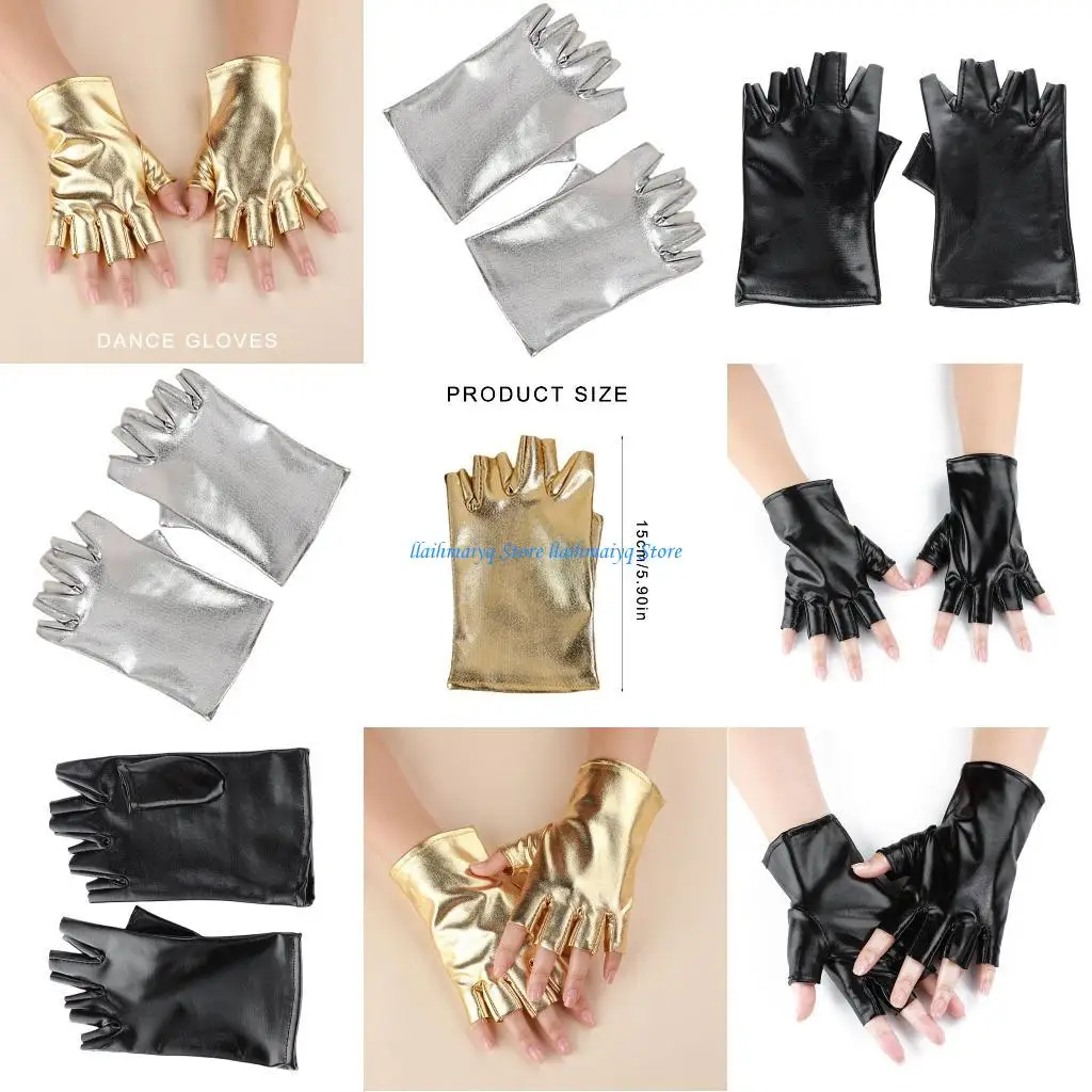 573B 2pack Soft Comfortable Mittens Unique Styles Gloves Cold Weather Accessories for Women Dance and Halloween Costumes