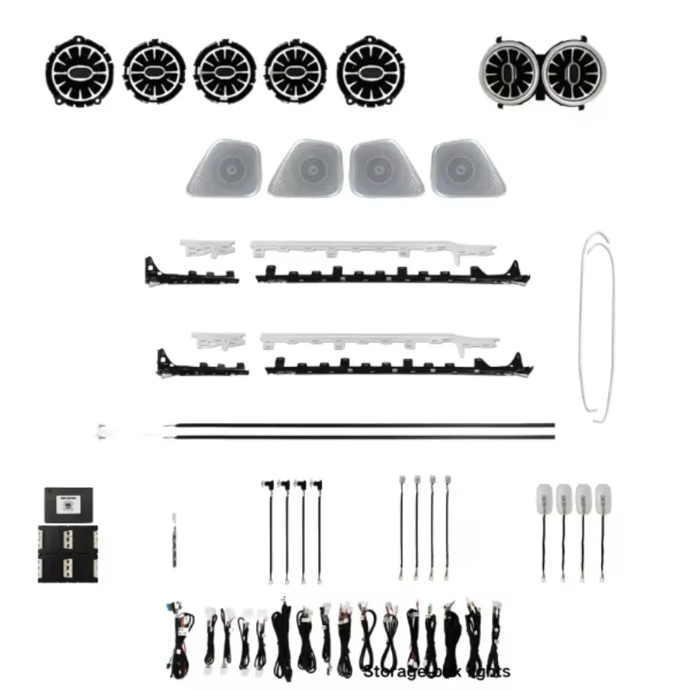 Atmosphere Bar Accessories Upgraded 64 Color Light Emitting Diode Interior Ambient Lighting