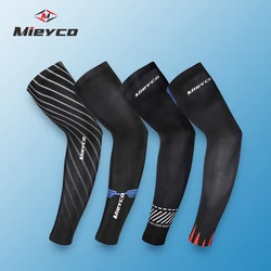 Cycling Arm Sleeves Mangas De Protección Solar Anti-UV Sunscreen Running Cycling Sleeve Outdoor Sport Cycling Arm Warmers Men