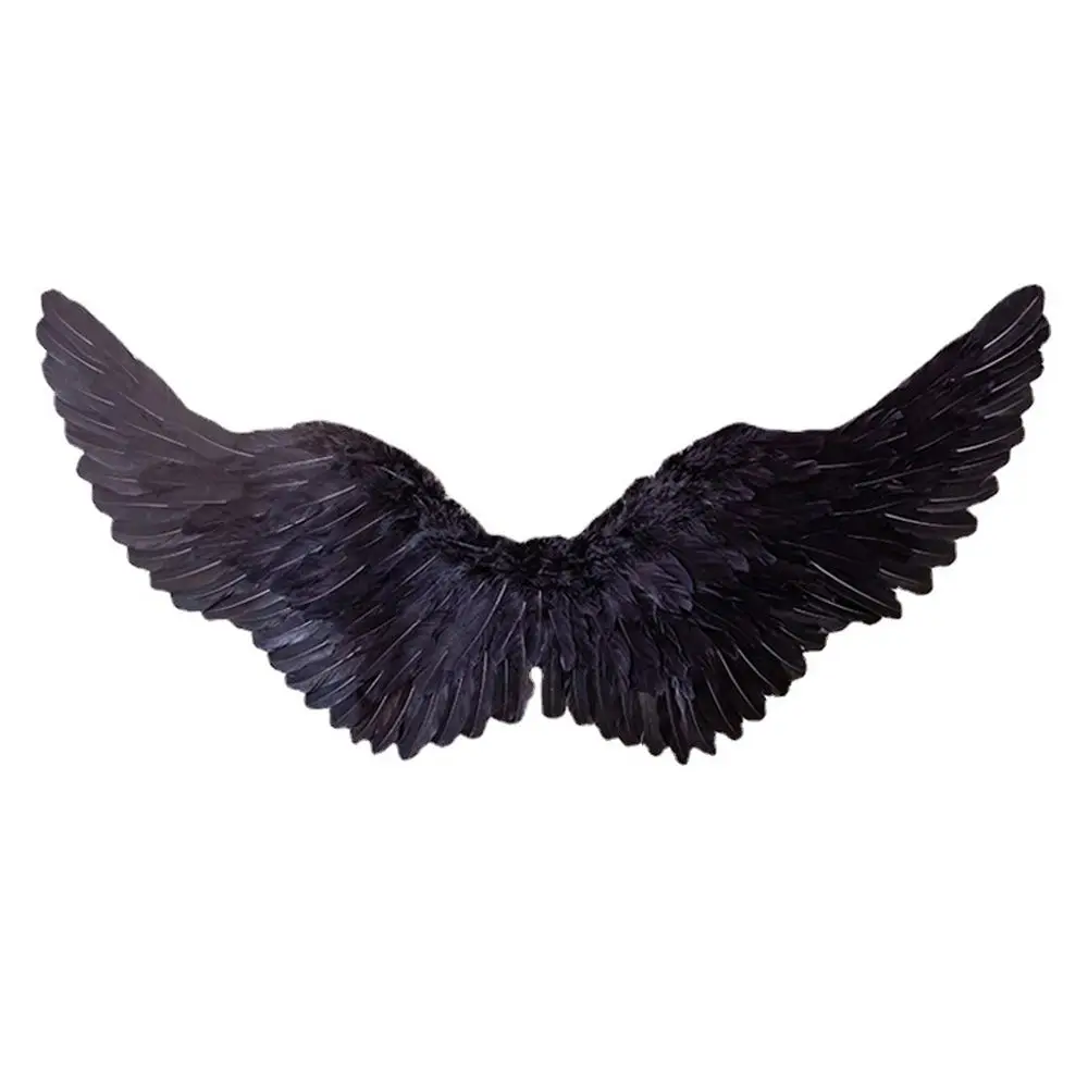 Accesorios de espectáculo de baile para decoración del hogar, banda para el pelo, accesorios de Cosplay para mujer, ala de pluma de Ángel, accesorios para fotos, ala de pluma de Diablo