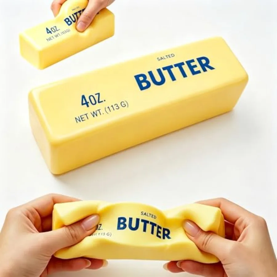 

Butter Squishies Toys for,Slow Rising Squishy Butter Stick, Slow Rise Squishies, Soft Squeeze Stress Relief Fidget Sensory Toys