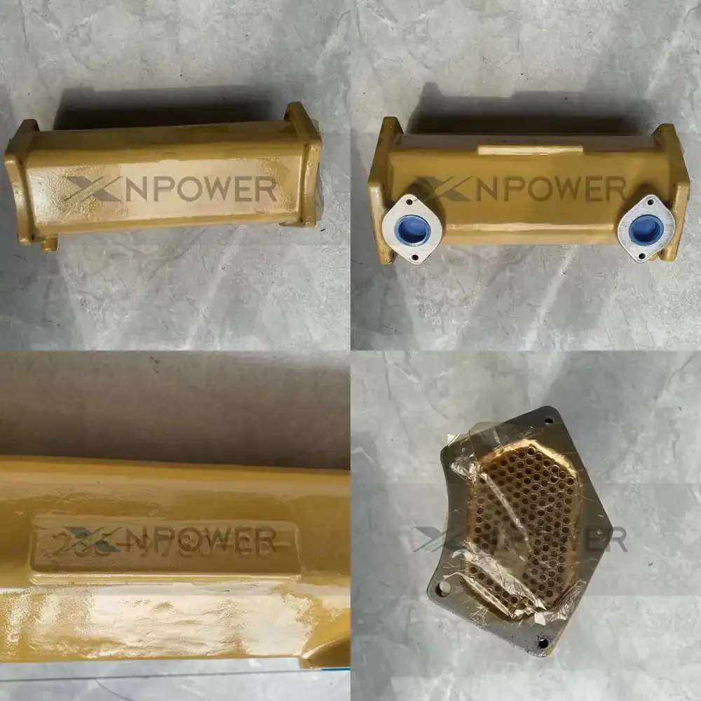 

2026 Hot Item Excavator Spare Parts 235-9780 236-8745 10R-2128 Machinery Engine C13 C15 OIL COOLER CORE 2359780 2368745