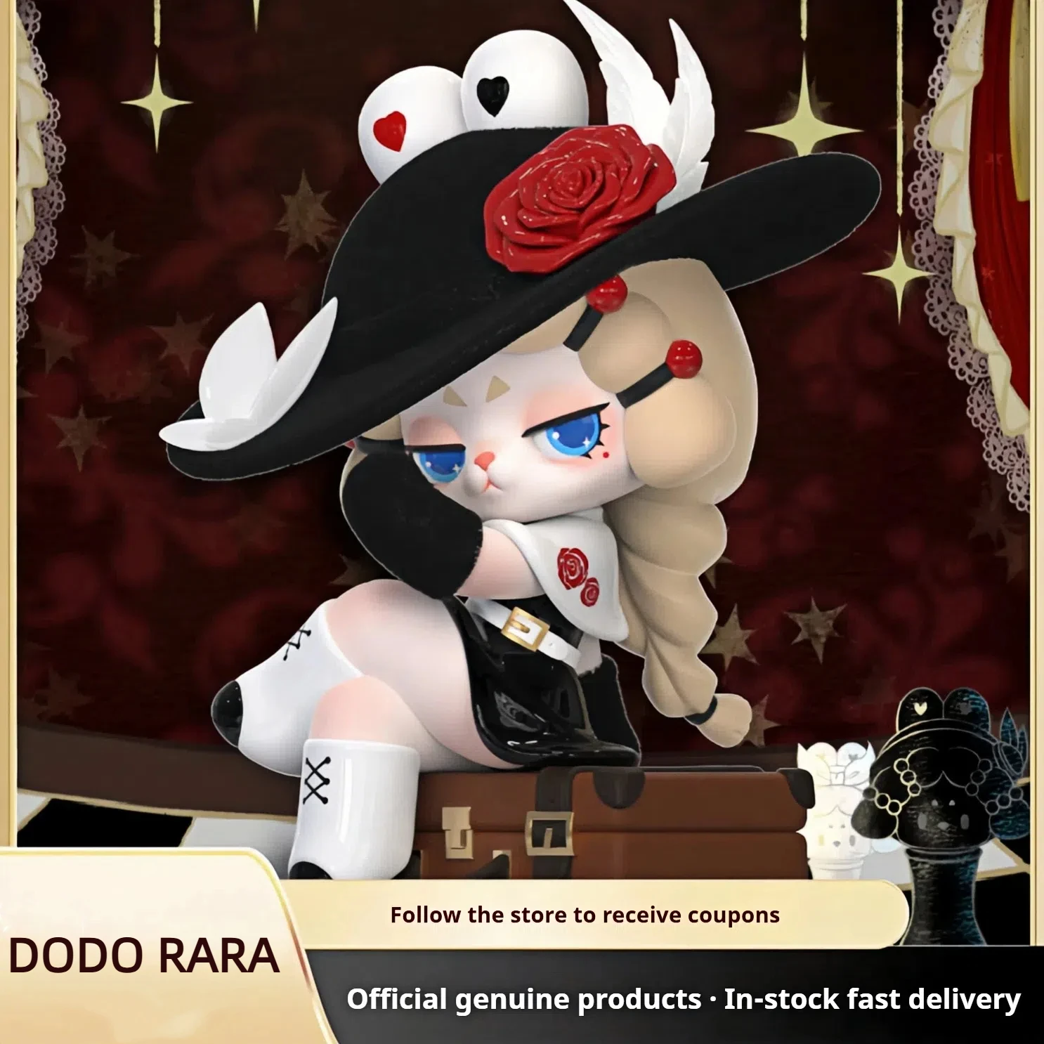 

[Spot] Genuine Dodo Rara Life Protagonist Series Hand Run Tide Play Dream Blind Box Toys Tabletop Ornaments Cute Doll Gift Girl