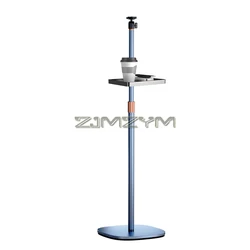 Projector Stand - Height & Angle Adjustable Floor Stand with Storage Tray, Heavy Duty - Perfect for Stage, Studio, & Office
