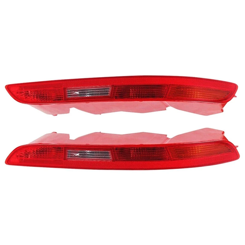 1Pair Rear Bumper Lower Tail Light Reflector Lamp For  Q3 2011-2015 8U0 945 095 8U0945096 Parking Stop Brake Light Parts