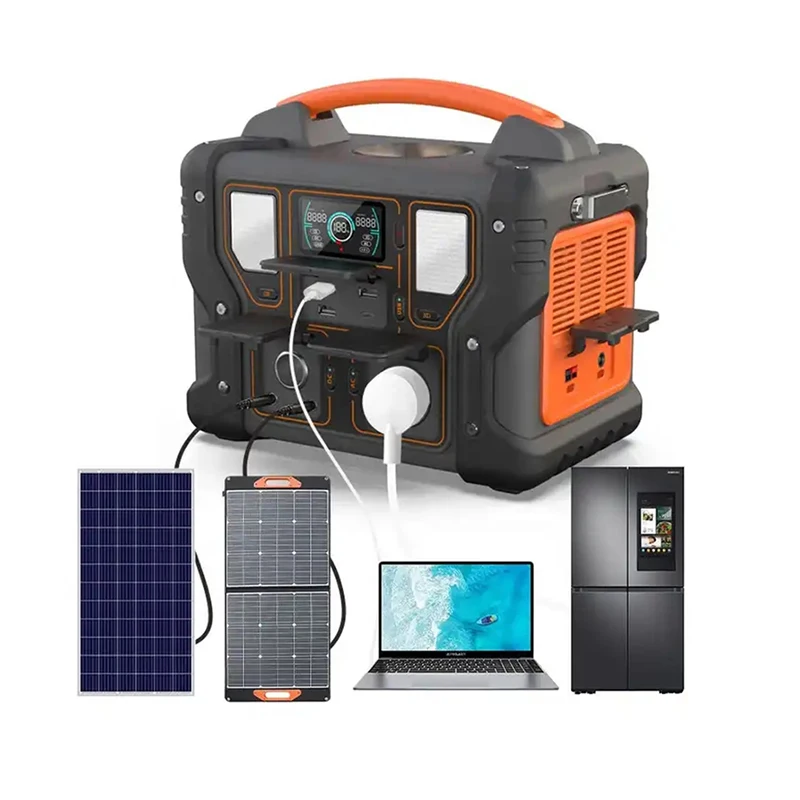 

YYHC-Mini Power Bank Lithium Battery Wireless Phone Charger Outdoor Solar Generator 300w Mobile Portable Power Station Supply