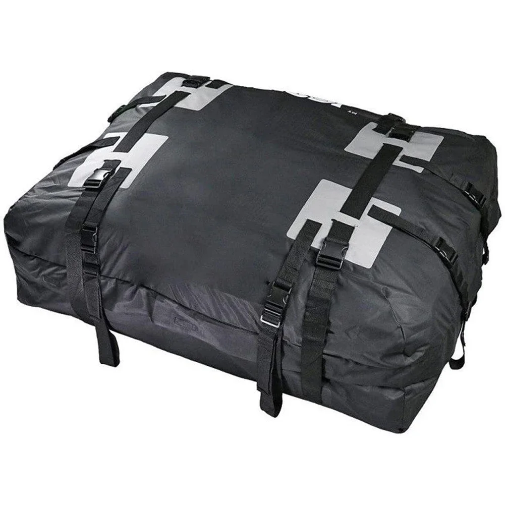 

Cargo Bag Roof Package Car Exterior Accessories Car Roof Oxford Cloth Waterproof Carrier 109*86*43cm Brand New