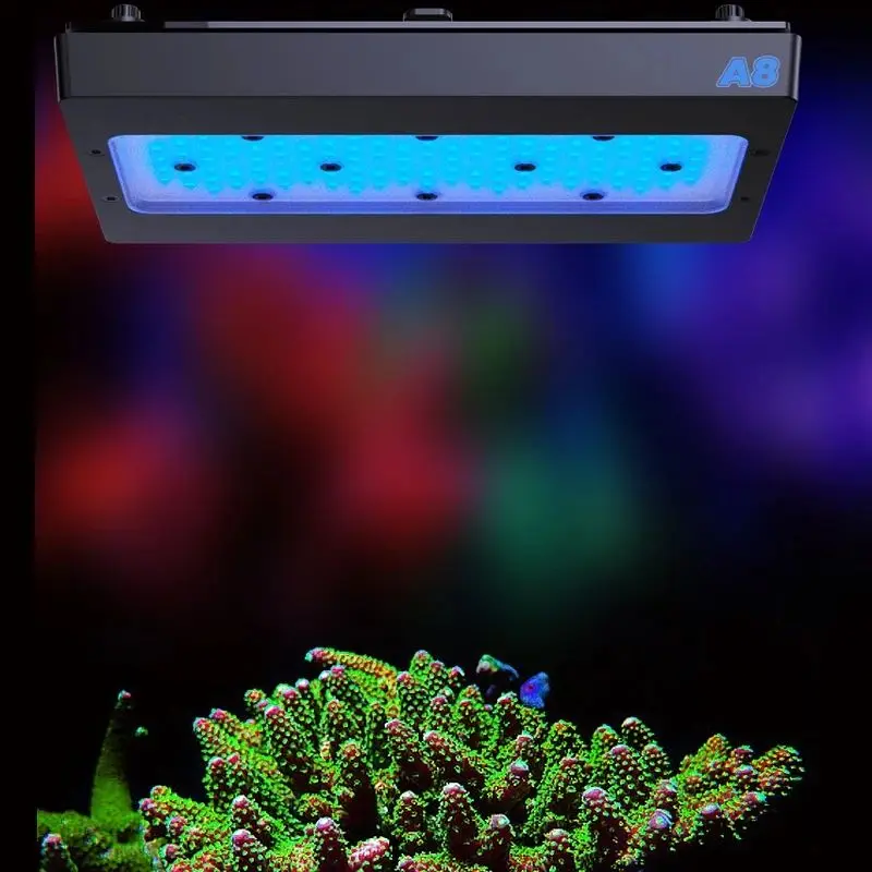 A8se Smart Full Spectrum 215W WiFi APP Programmable Saltwater Aquarium Coral Reef LED Light