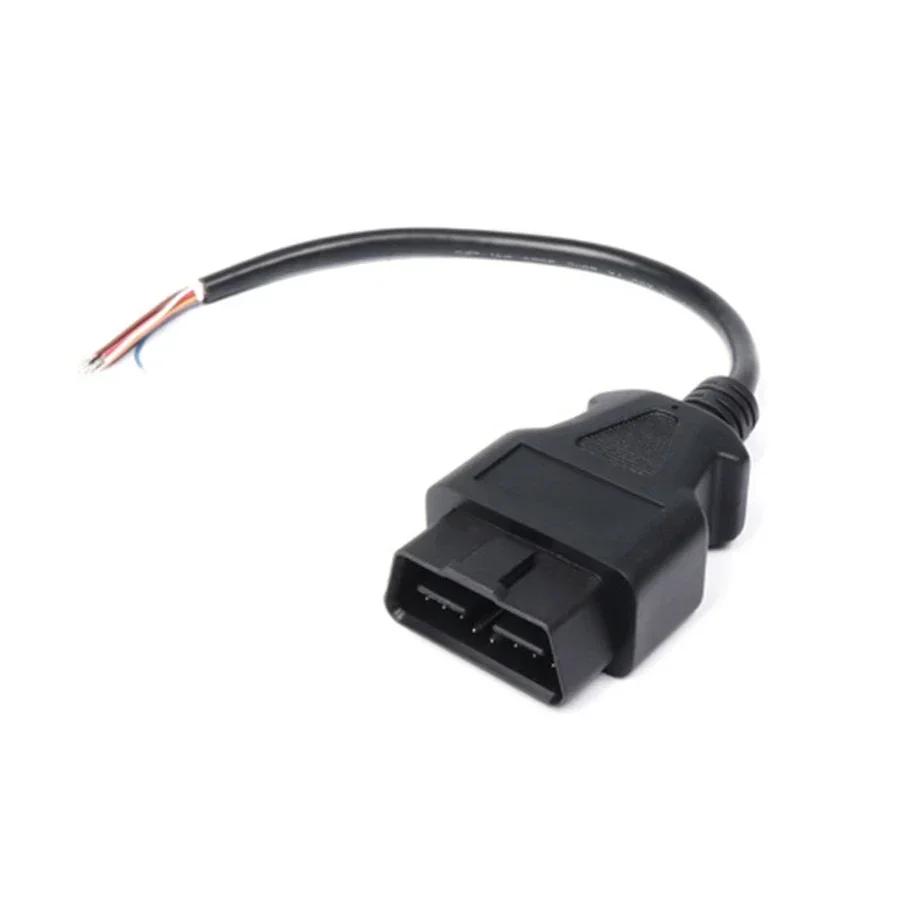 OBD OBD2 16Pin Female Extension Open Cable with Switch Diagnostic Interface Connector 1 In 3 Y Splitter Converter Male Adapter