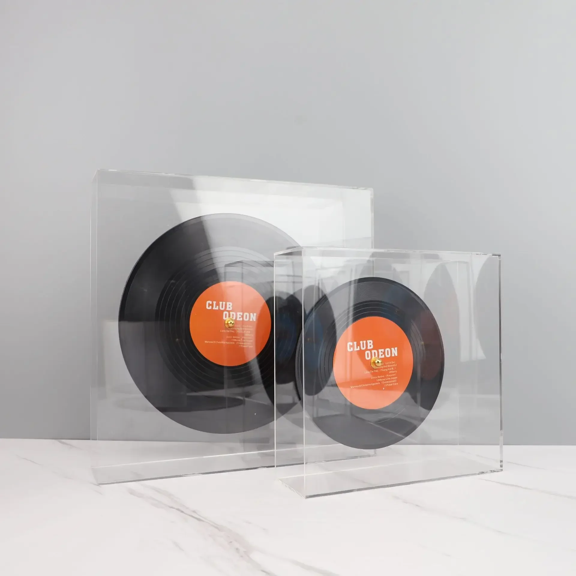European simple vinyl record creative ornaments TV cabinet model room study bookshelf living room home soft decorations