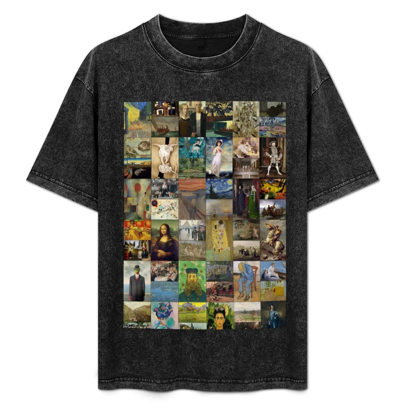 

Famous Paintings T-Shirt Urban Style Print T-Shirt