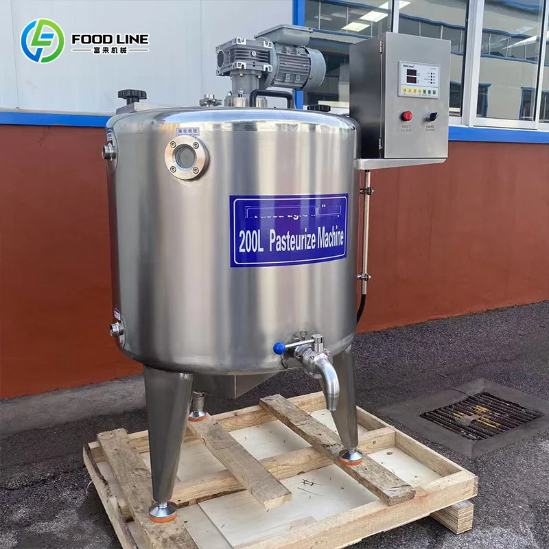 Great Pasteurization Tank Pasteurization Tank Milk Pasteurizer Tank Digital Temperature Control Pasteurizer FL Customized