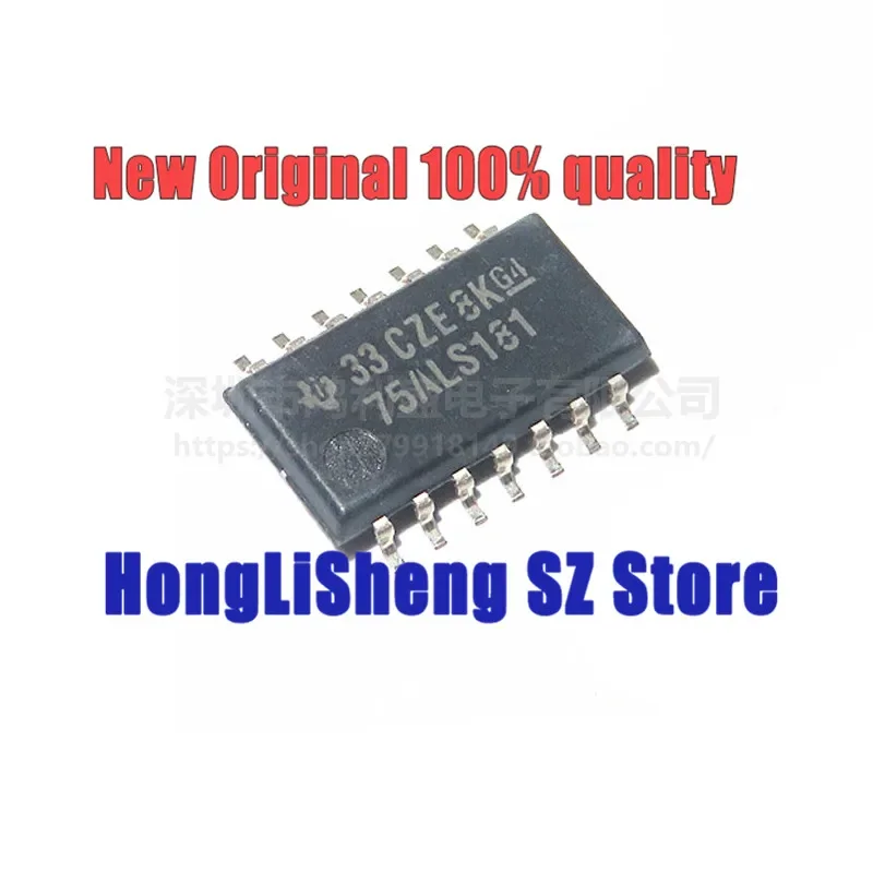 5pcs/lot SN75ALS181NSR SN75ALS181 75ALS181 SOP14 5.2MM Chipset 100% New&Original In Stock