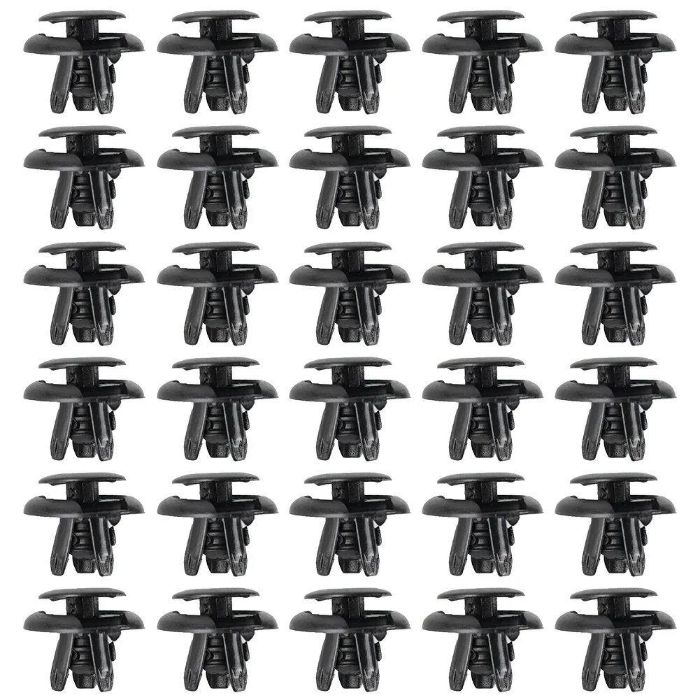 

30 Pcs Car Door Panel Trim Clips Bumper Clips For Suzuki For Honda 09409-07332 Bumper Panel Rivet Fastener Retainer Clips