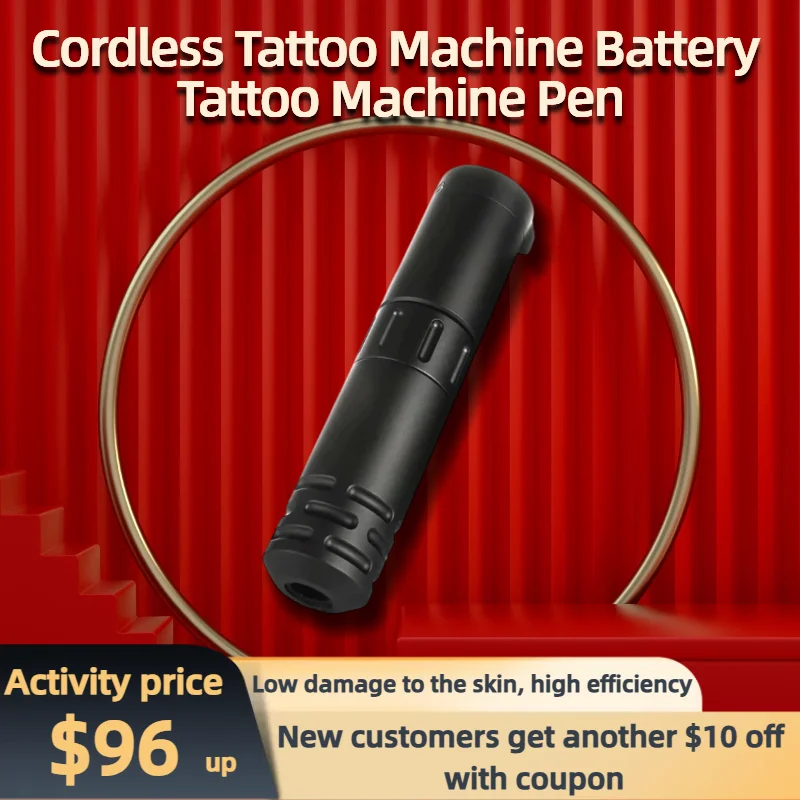 

Wireless Battery Digital Charging Tattoo Rotary Machine Pen