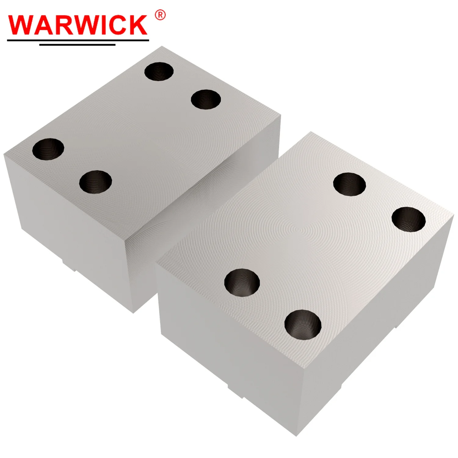 

RZ75/100/150 Pneumatic Soft Jaws Aluminum/Steel Materials CNC Lathe Machine Machinable Jaws Suitable for KSP-75/100/150