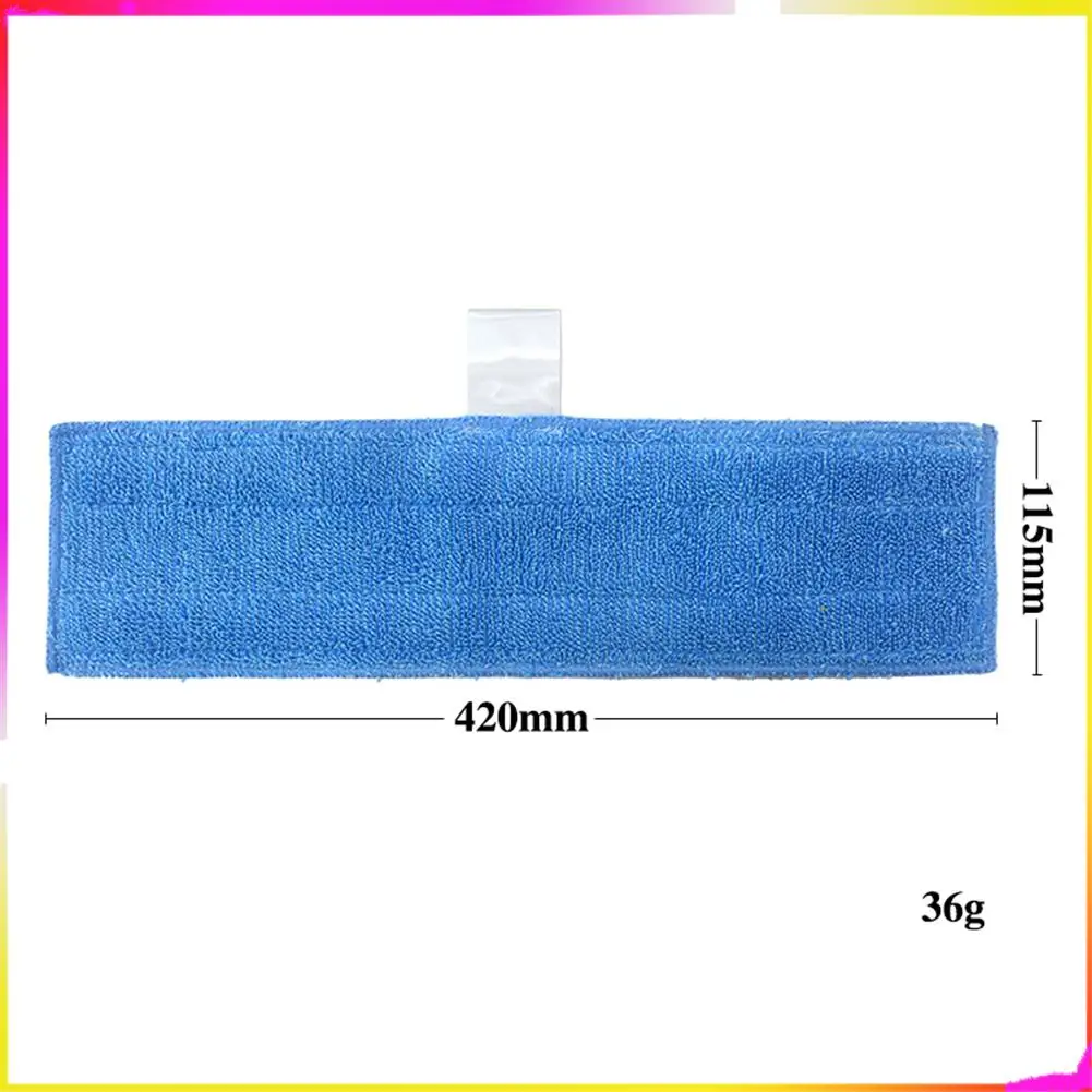 M04k 8 peças panos de esfregão de microfibra reutilizáveis laváveis para motor a vapor Polti Moppy acessórios de limpeza doméstica