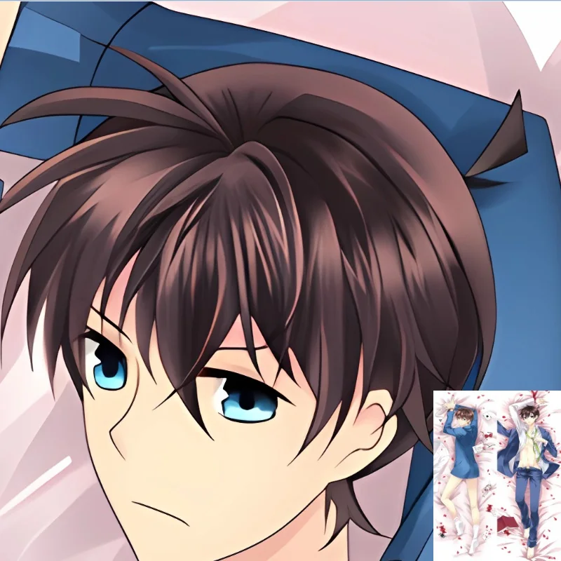 

DIY Custom Dakimakura Anime Kudou Shinichi Kuroba Pillowcase Double-sided Print Hugging Body Pillow Cover Case Dropshipping