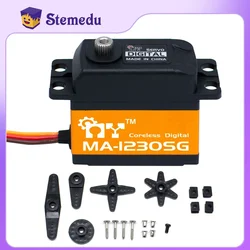 MA-1230SG RC HV Waterproof Servos 25T 36KG 0.16sec Standard Digital Coreless Motor High Torque Metal Gear Servo Drone Robot Arm
