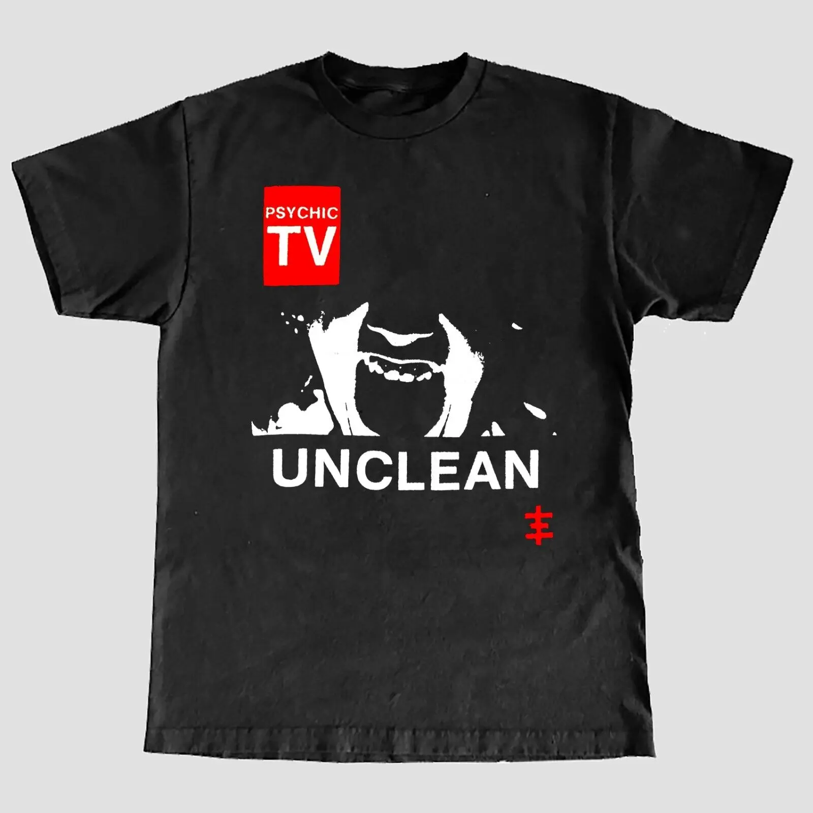 Vintage Style Psychic Tv 'Unclean' T Shirt Throbbing Gristle