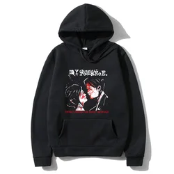 MY CHEMICAL ROMANCE THREVERGE Hoodie para Homens e Mulheres, Camisola De Algodão, Hoodies Soltos, Camisolas Da Moda