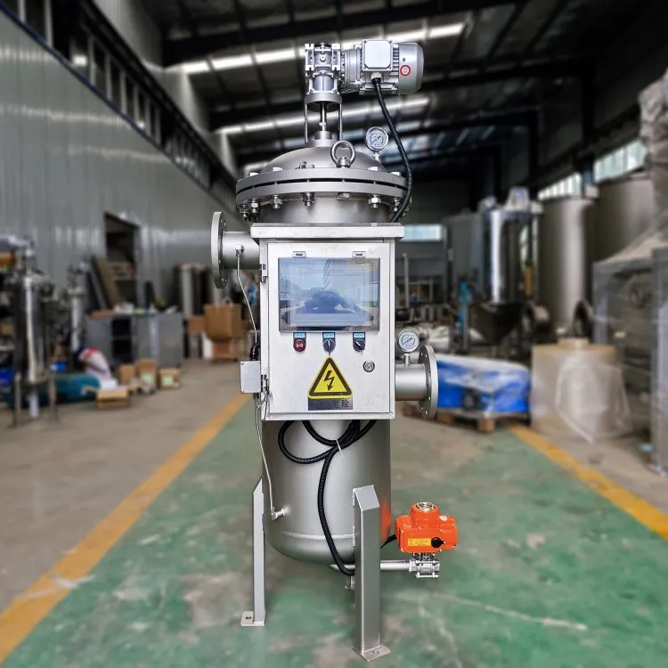 High Quality Automatic Self-Cleaning Filter Internal and External Scraping Design for Water Treatment Machinery