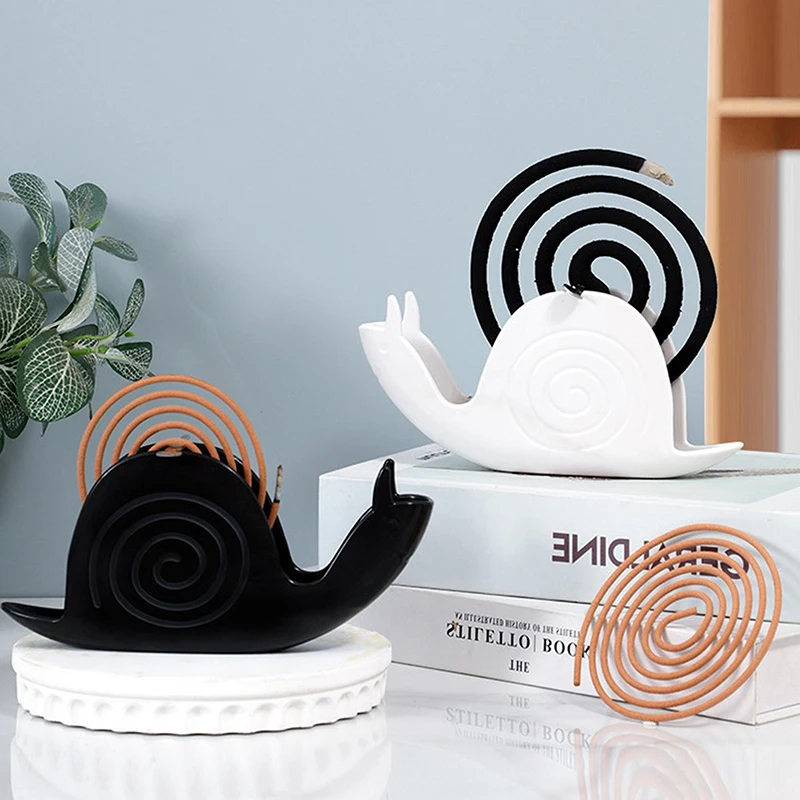 Snail Mosquito Coil Holder, Snail Mosquito Coil Tray, Household Mosquito Coil Box, Home, Bedroom, Office Decoration