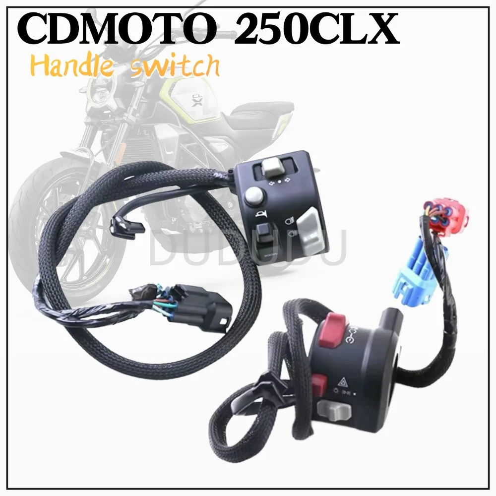 New For CFMOTO CLX250 250 CLX Original motorcycle left and right handle switch handle start horn ignition headlight turn switch