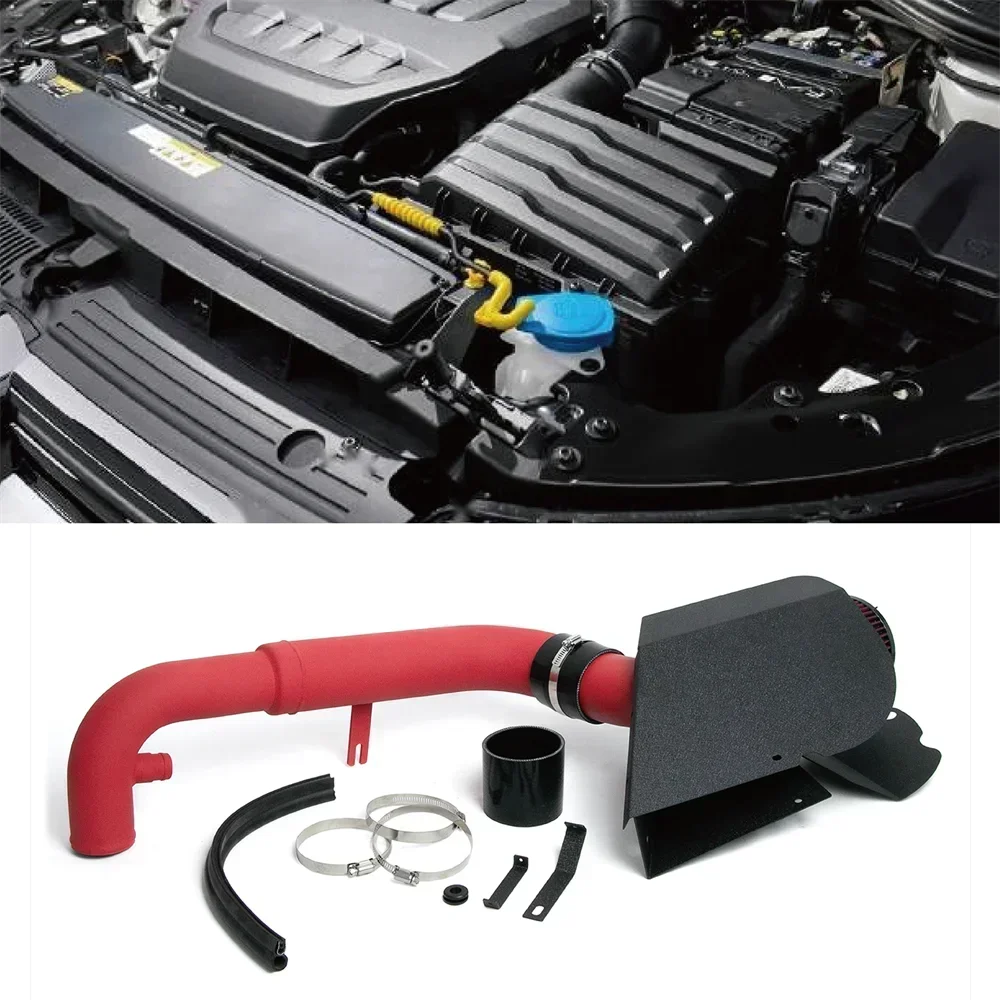 Cold Air Intake System Kit For Golf GTI MK6 2.0 TFSI 11-12 EA113 Red Filter Pipe Car Accessories