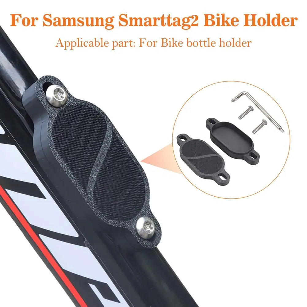 Bike Mount Hidden on Water Bottle Holder For Galaxy SmartTag2 Waterproof Bike GPS Tracker Case for Smarttag 2 Anti-Theft A4U4