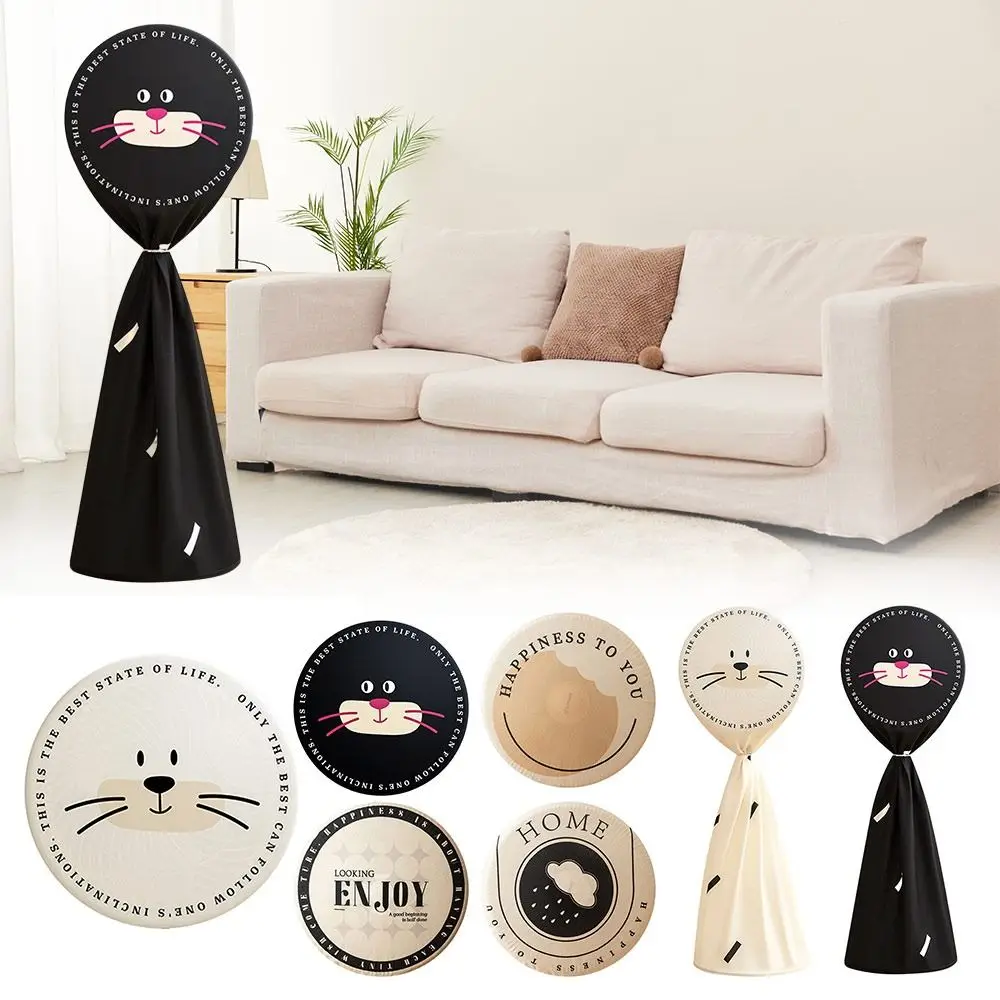 Cartoon Electric Fan Cover Breathable Drawstring Fan Safety Protective Mesh Anti-pinching Hands Finger Guards