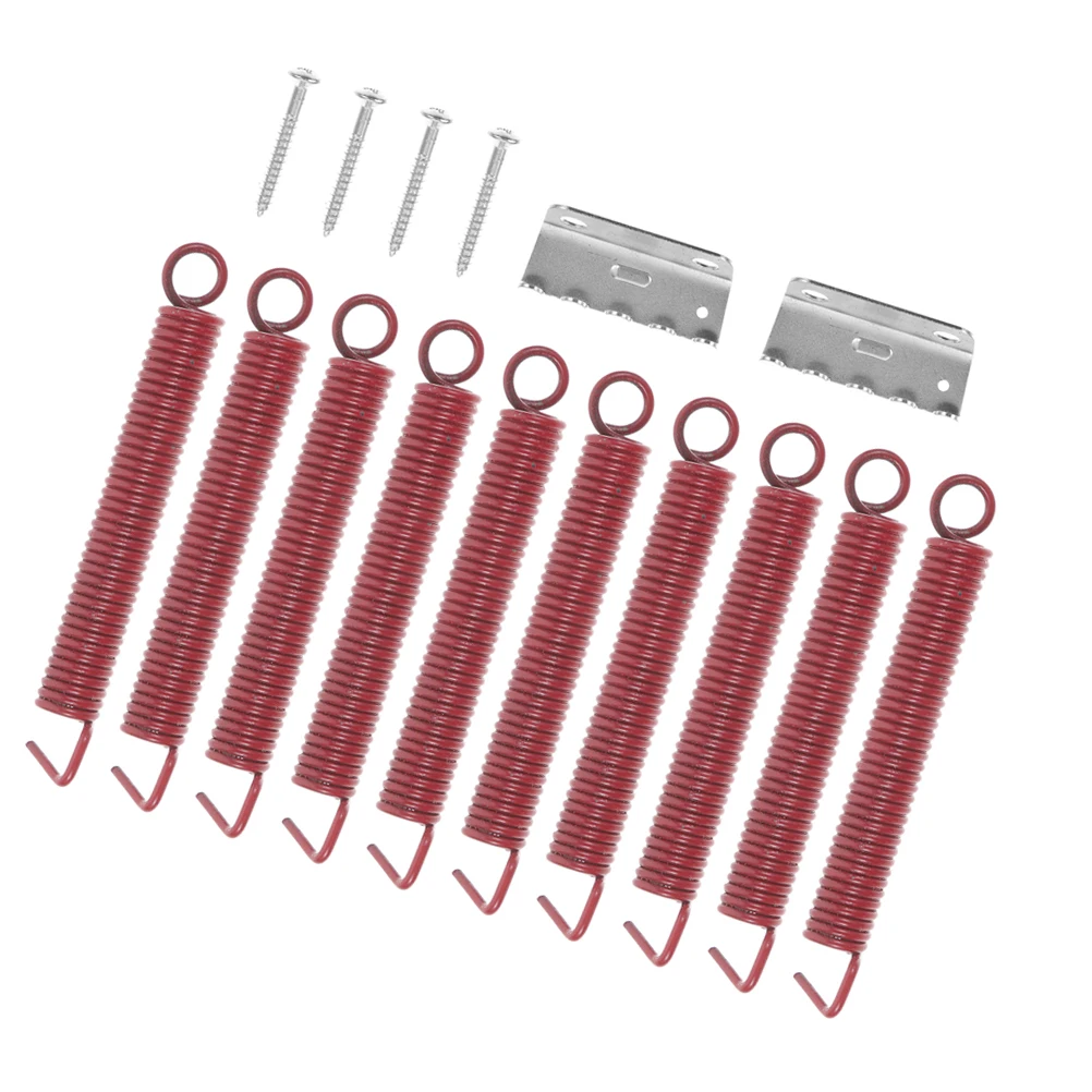 

2Sets Red Guitar Tremolo Springs High Elasticity Stable Tuning Colored Instrument Parts and Accessories for Electric Guitar