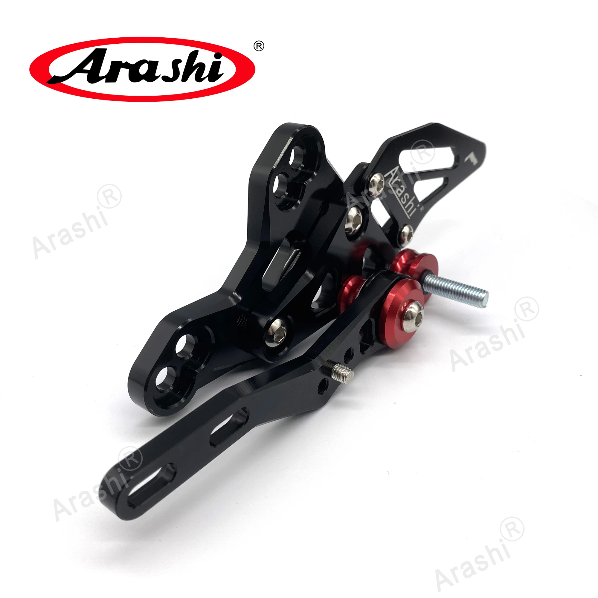 Arashi V1.0 rearset pour HONDA CBR650R / CB650R 2019-2025 e-embrayage CBR650F 2019-2025 pied de repos réglable