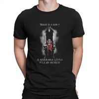 Castlevania Trevor Belmont TV Men's TShirt What Is A Man Classic Distinctive T Shirt Original Streetwear Hipster