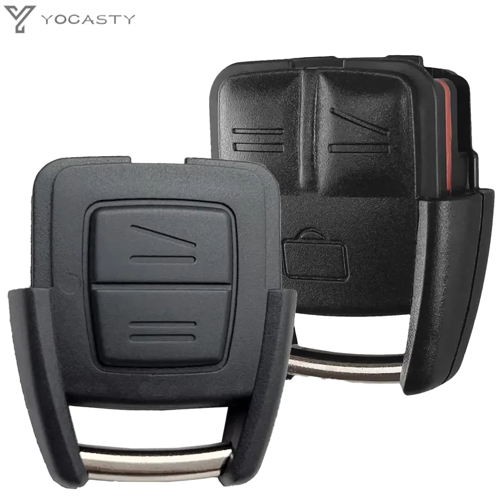 YOCASTY For Opel Vauxhall Astra Zafira Vectra Omega Case Cover No Chip Uncut Blade Fob Replacement  Remote Car Key Shell
