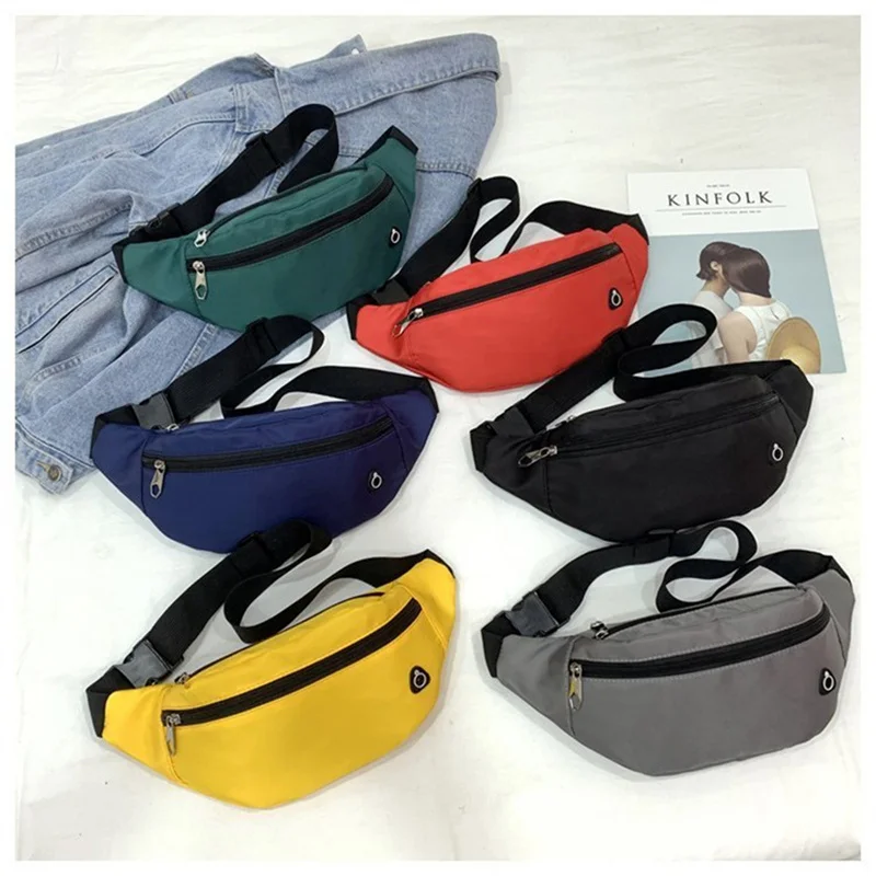 Korean New Summer Women's Bag Simple Pure Color Small Fresh Personality Fashion Bag One Shoulder Crossbody Women's Bag