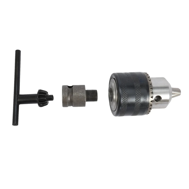 1.5-13Mm Drill Chuck Drill Adapter 1/2 Inch Changed Impact Wrench Into For Electric Drills