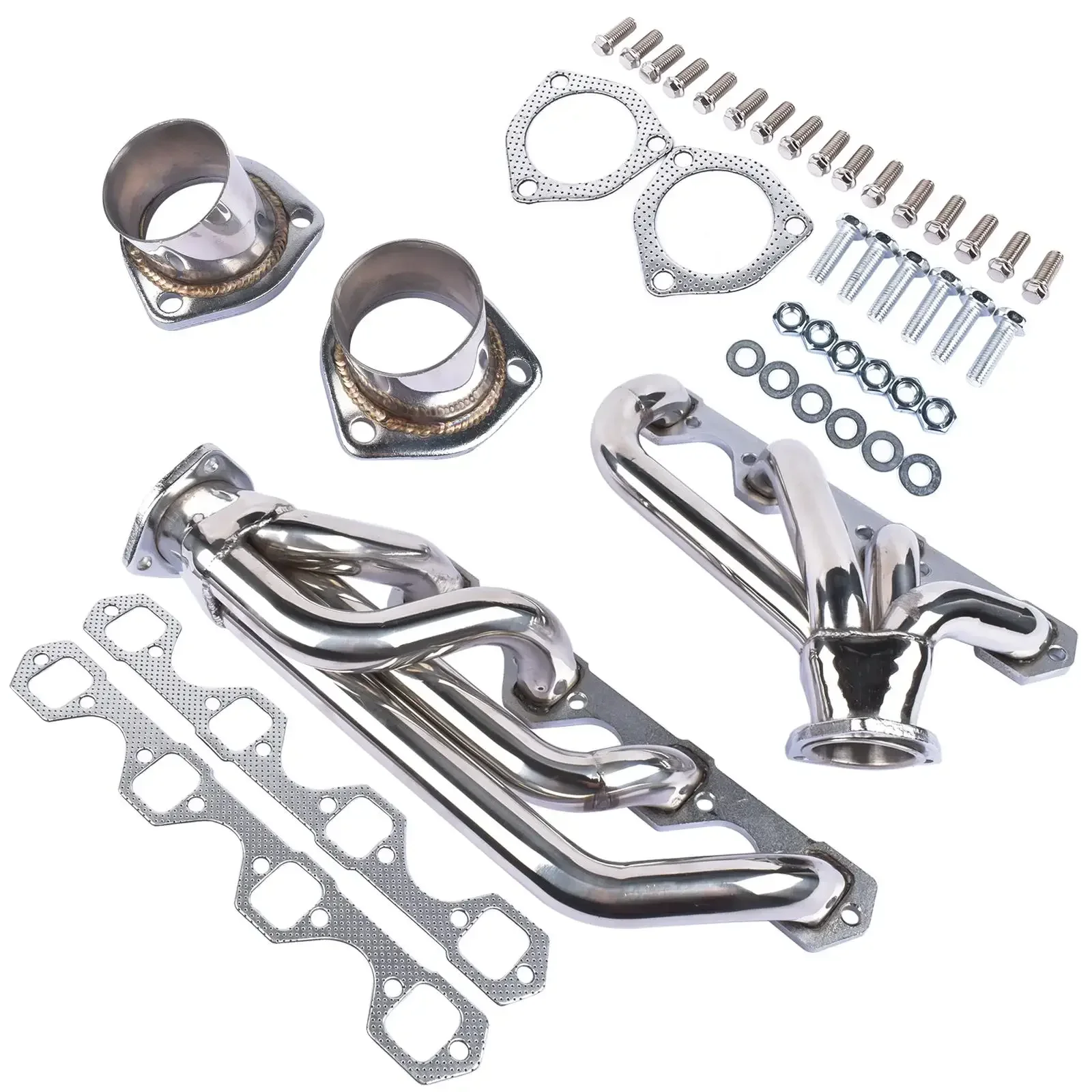 AP03 Stainless Steel Headers Shorty For Ford 260 289 302 Mustang 302CU 5.0 1964-1977